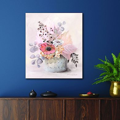 COURTSIDE MARKET Boho Bouquet I Canvas Wall Art