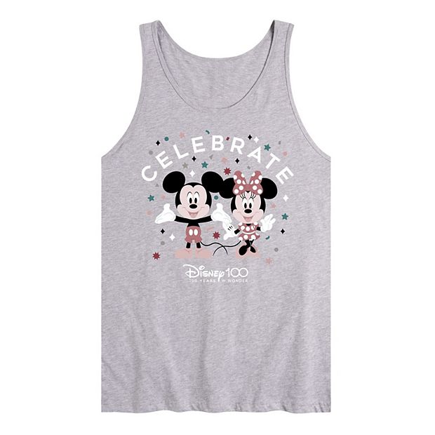 Disney Black and White Mickey Mouse Tank Top