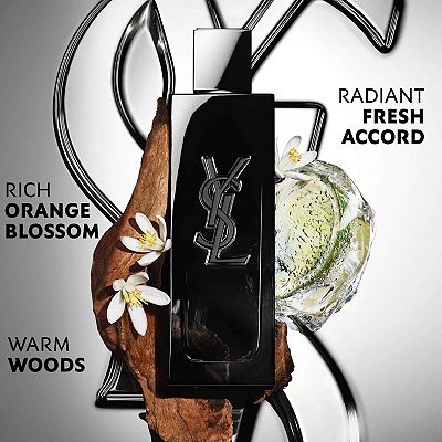 Yves Saint Laurent グレインドプードルEDP 125ミリ Yves Saint Laurent MYSLF Eau de Parfum with Fresh Accord & Warm Woods