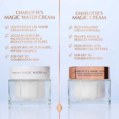 Magic Water Cream Refillable Gel Moisturizer with Niacinamide