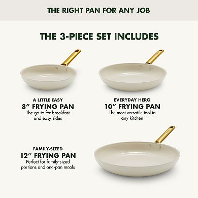 GreenPan Reserve 3-pc. Frypan Skillet Set