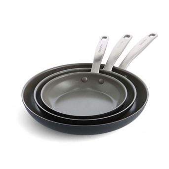 GreenPan Chatham 3 pc Frypan Skillet Set