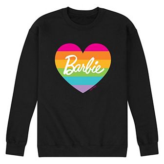 Men's Barbie Pride Rainbow Fleece Sweatshirt