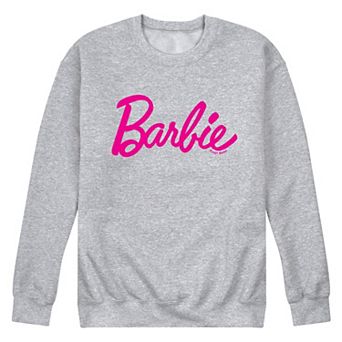 Men's Barbie Classic Logo Fleece Sweatshirt
