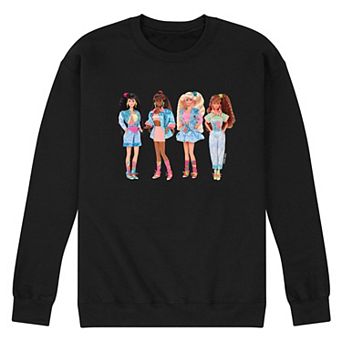 Men's Barbie Retro Group Fleece Sweatshirt