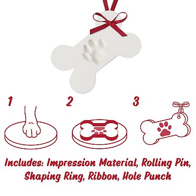 Nifty Paw Print Ornament Kit