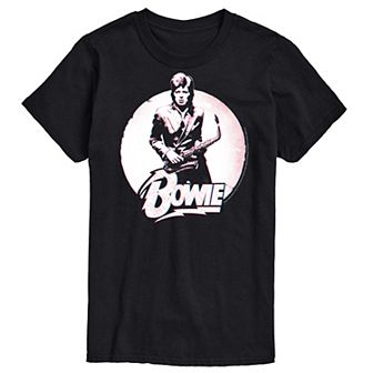 Big & Tall David Bowie Distressed Graphic Tee