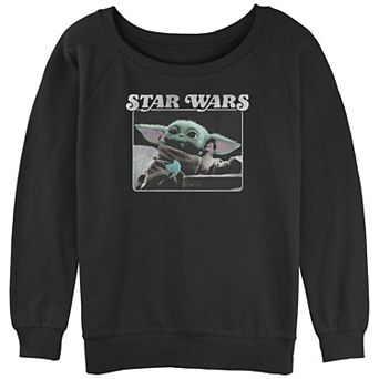 Juniors' Star Wars The Mandalorian Grogu Cookie Box Slouchy Terry