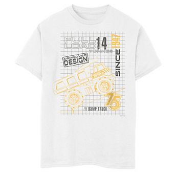 Boys 6-20 Hasbro Tonka Approved Dump Truck Design Graphic Tee