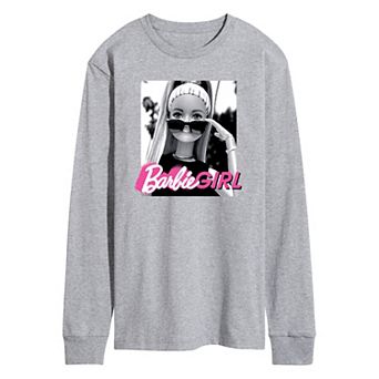 Men's Barbie® "Barbie Girl" Sunglasses Long Sleeve Graphic Tee