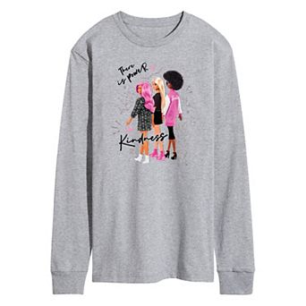 Men's Barbie® There Is Power In Kindness Long Sleeve Graphic Tee