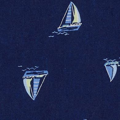 Carter's 3pc Boys Bandana Bibs - Blue Sailboat main image 1