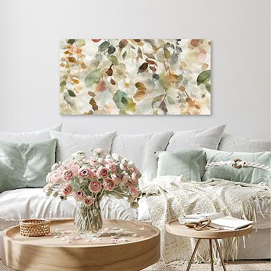COURTSIDE MARKET Cascading Nature III Canvas Wall Art