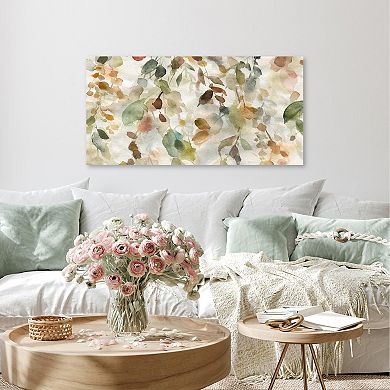 COURTSIDE MARKET Cascading Nature III Canvas Wall Art