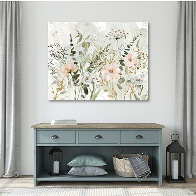 COURTSIDE MARKET Soft Botanical Canvas Wall Art