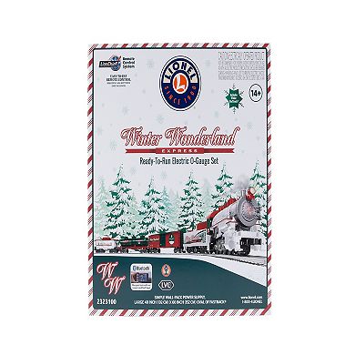 Lionel Winter Wonderland LionChief Bluetooth 5.0 Train Set with Remote