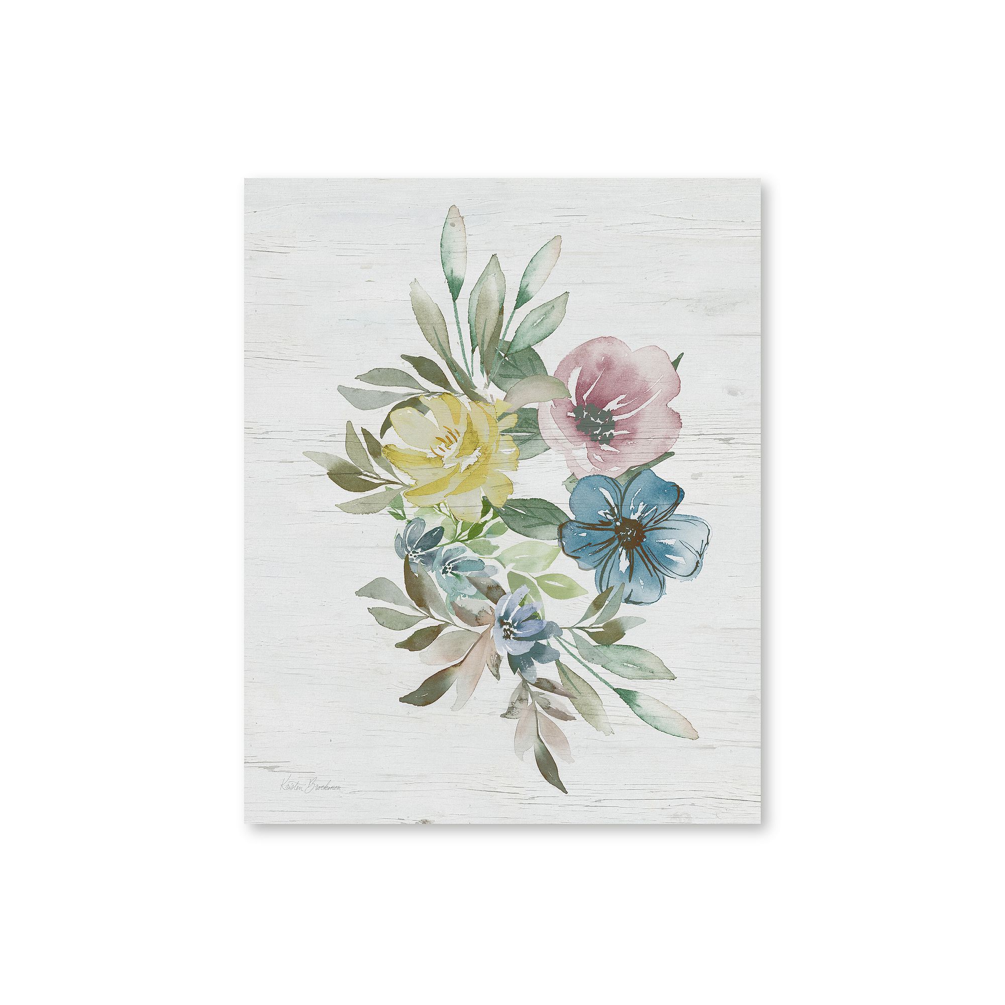 COURTSIDE MARKET Spring Meadow Arrangement Canvas Wall Art, Multi