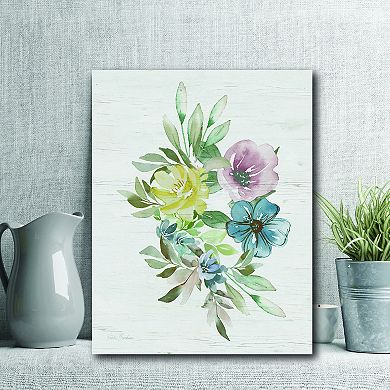 COURTSIDE MARKET Spring Meadow Arrangement Canvas Wall Art