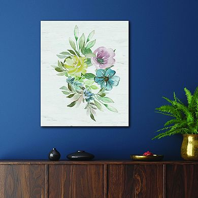 COURTSIDE MARKET Spring Meadow Arrangement Canvas Wall Art