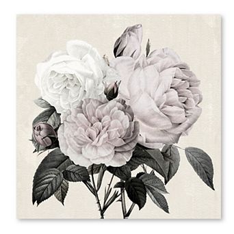 COURTSIDE MARKET Botanical Arrangement I Canvas Wall Art