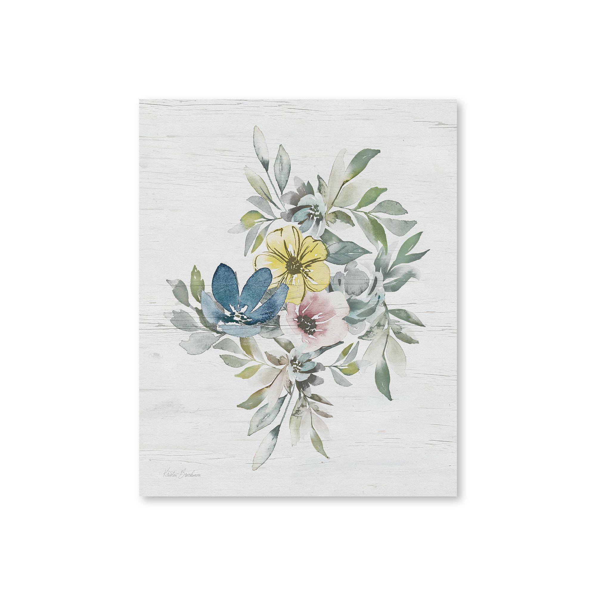 COURTSIDE MARKET Spring Meadow Arrangement I Canvas Wall Art, Multi