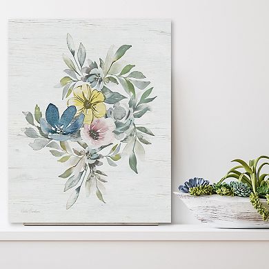 COURTSIDE MARKET Spring Meadow Arrangement I Canvas Wall Art