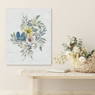 COURTSIDE MARKET Spring Meadow Arrangement I Canvas Wall Art
