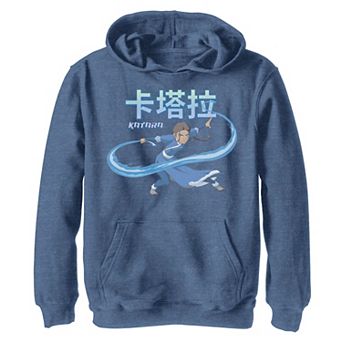 Boys 8-20 Avatar The Last Airbender Katara Fight Mode Hoodie