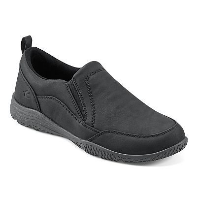 Easy spirit black slip fashion on shoes