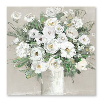 COURTSIDE MARKET Garden Blooms Canvas Wall Art
