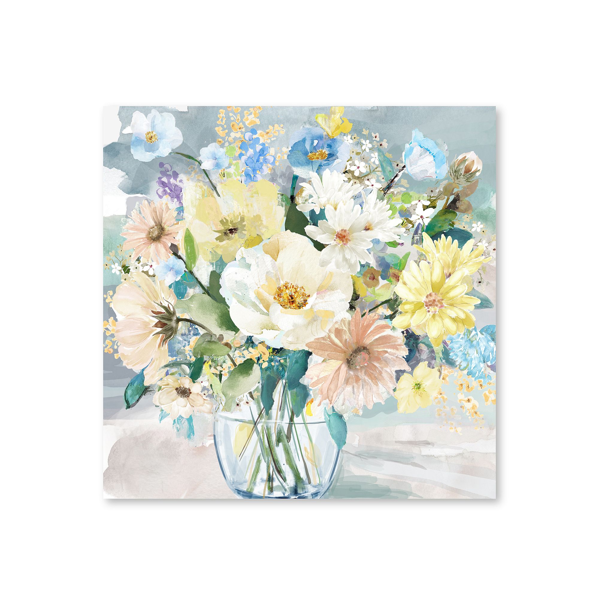 COURTSIDE MARKET Betsy Bouquet Canvas Wall Art, Multi