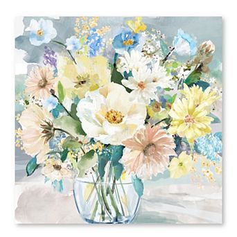 COURTSIDE MARKET Betsy Bouquet Canvas Wall Art