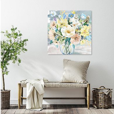 COURTSIDE MARKET Betsy Bouquet Canvas Wall Art
