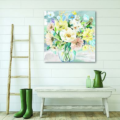 COURTSIDE MARKET Betsy Bouquet Canvas Wall Art