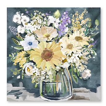 Courtside Market Summer Blooms Canvas Wall Art