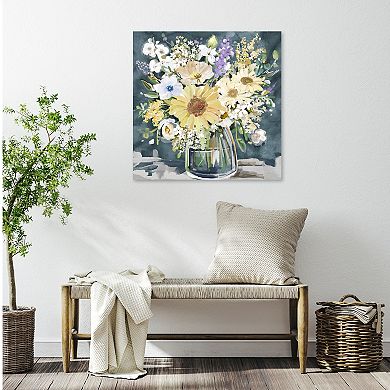 Courtside Market Summer Blooms Canvas Wall Art