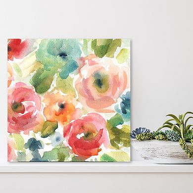 COURTSIDE MARKET Garden Soiree I Canvas Wall Art