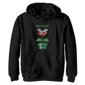 Boys 8-20 Nintendo Super Mario Piranha Plant Hoodie