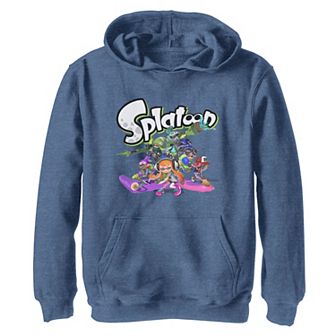 Boys 8-20 Nintendo Splatoon Team Fighting Mode Hoodie