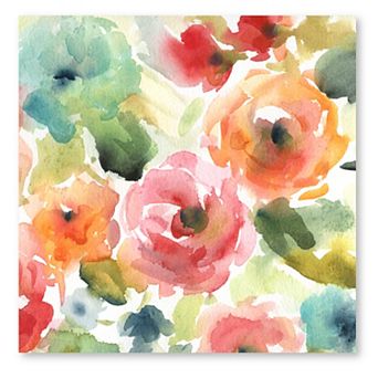 COURTSIDE MARKET Garden Soiree II Canvas Wall Art