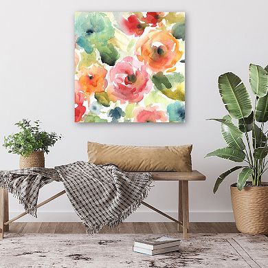 COURTSIDE MARKET Garden Soiree II Canvas Wall Art