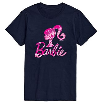 Men's Barbie Logo Tie Dye Graphic Tee