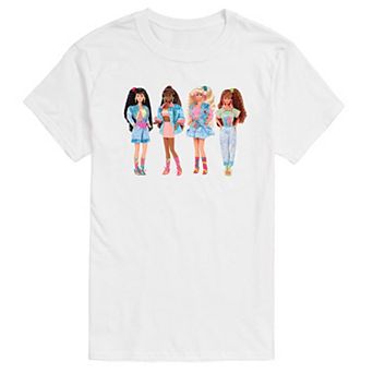 Men's Barbie Retro Group Graphic Tee