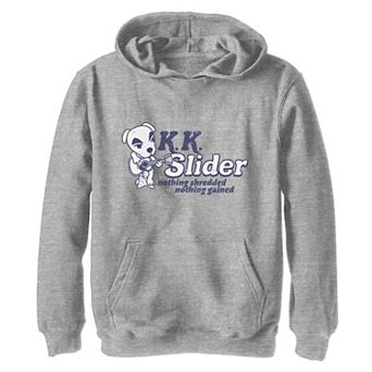 Boys 8-20 Nintendo Animal Crossing K.K. Slider Nothing Shredded Nothing Gained Hoodie