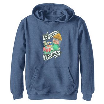 Boys 8-20 Nintendo Animal Crossing New Horizons Villager Green Thumb Hoodie