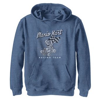 Boys 8-20 Nintendo Mario Kart Racing Team Mario Hoodie