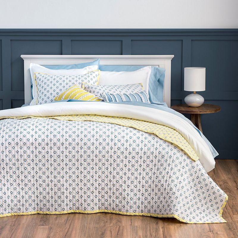 76856405 Martha Stewart Pamela 3-Piece Quilt Set with Shams sku 76856405