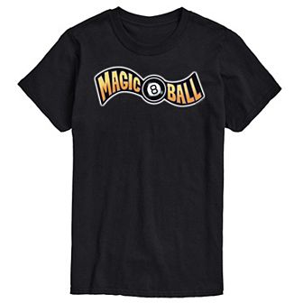 Big & Tall Magic 8 Ball Logo Graphic Tee