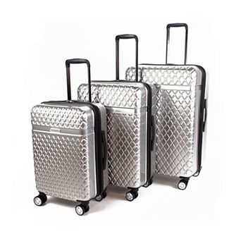 Kathy Ireland Yasmine 3 pc Hardside Spinner Set