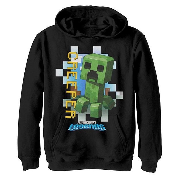 Boy's Minecraft Legends Creeper Logo T-Shirt